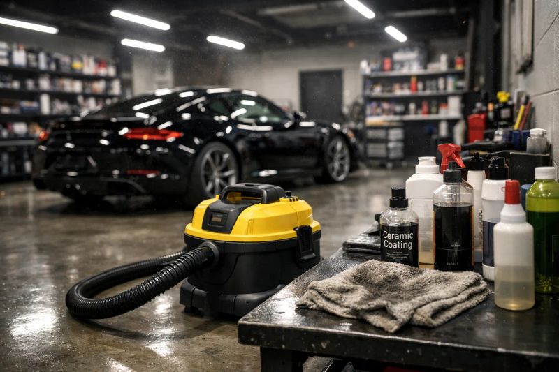 Alex Schick, owner of Schick's Supreme Detailing